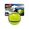 NERF TPR Spike LED Ball Dog Toy - Green/Blue - 2.5"