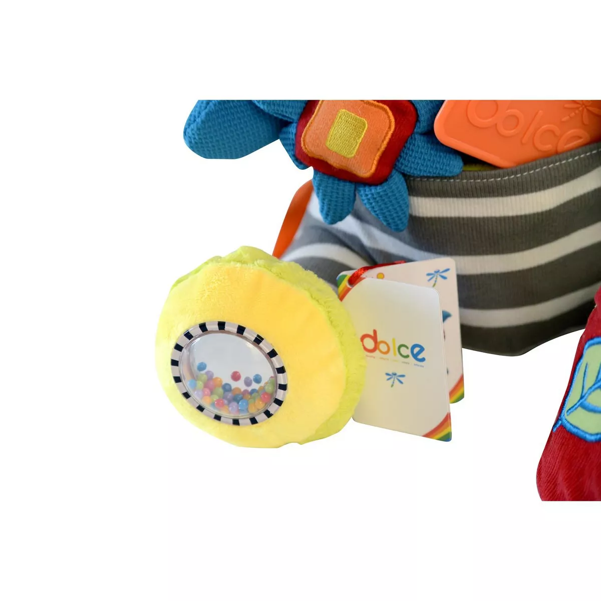 Dolce Activity Zebra Stuffed Animal And Plush Toy