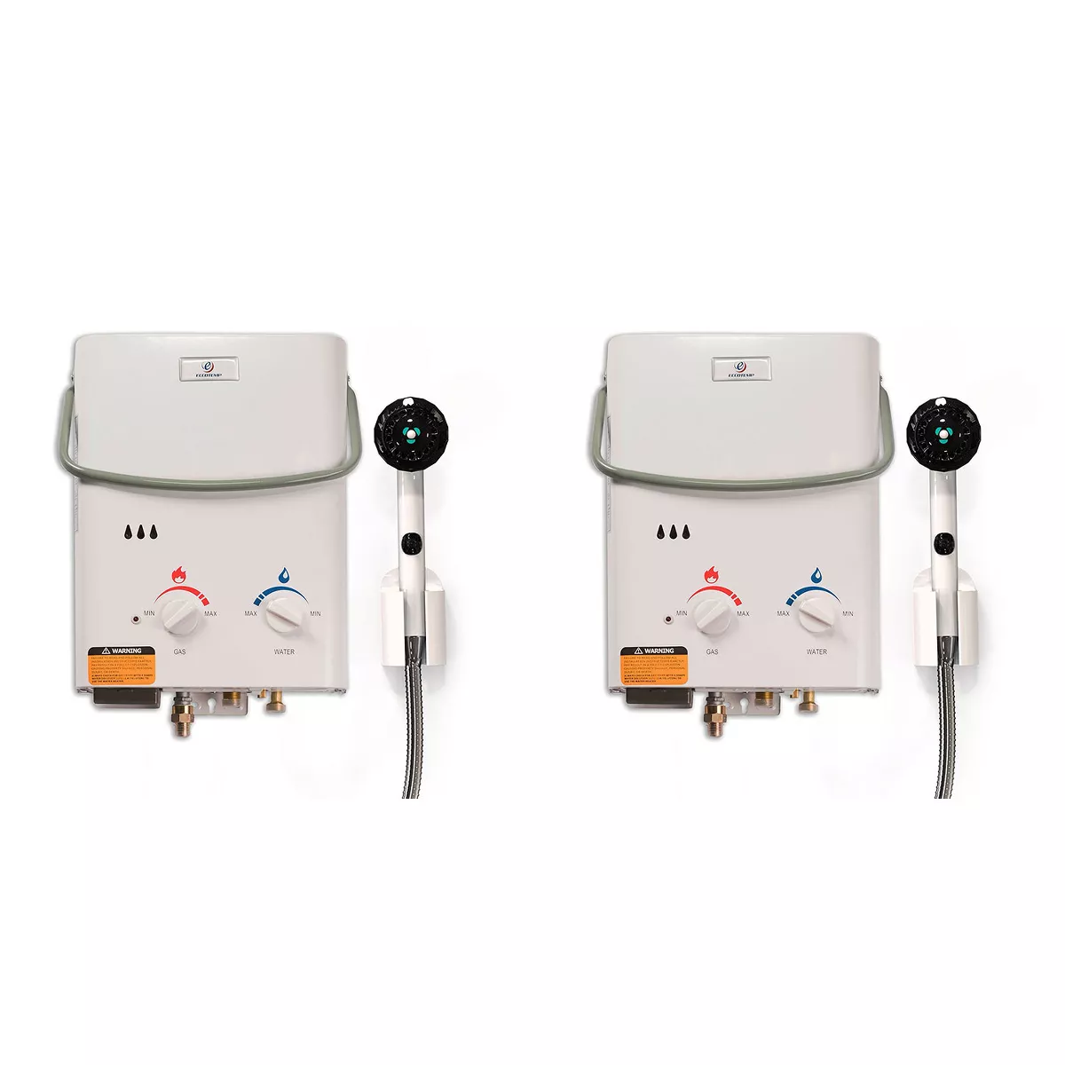 Eccotemp L5 Portable Liquid Propane Outdoor Tankless Hot Water Heater (2 Pack)