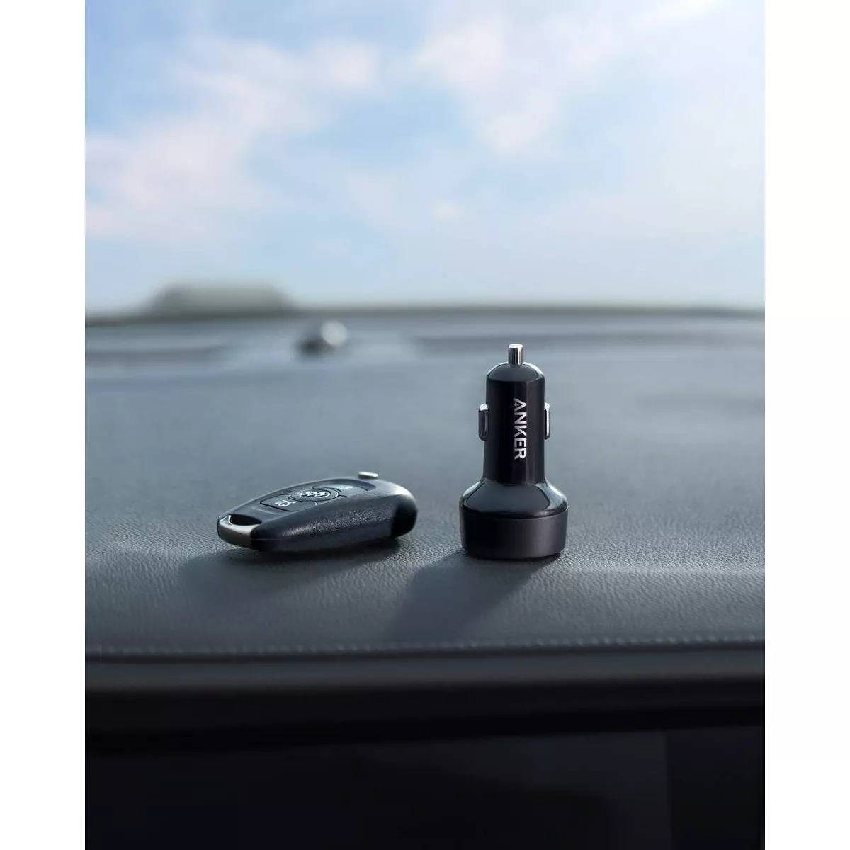 Anker PowerDrive 2-Port 33W Power Delivery Car Charger - Black/Gray