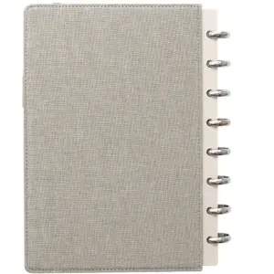 Martha Stewart Linen Junior Discbound Notebook MS102E