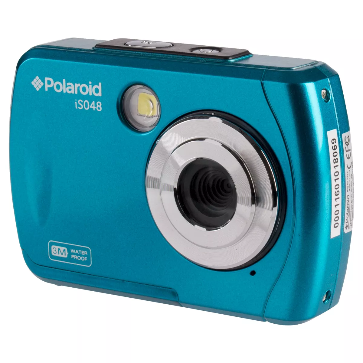 Polaroid 16MP Waterproof Digital Camera - Teal (IS048-Teal)