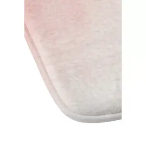 Social Proper Basking Bath Rugs and Mats White 24
