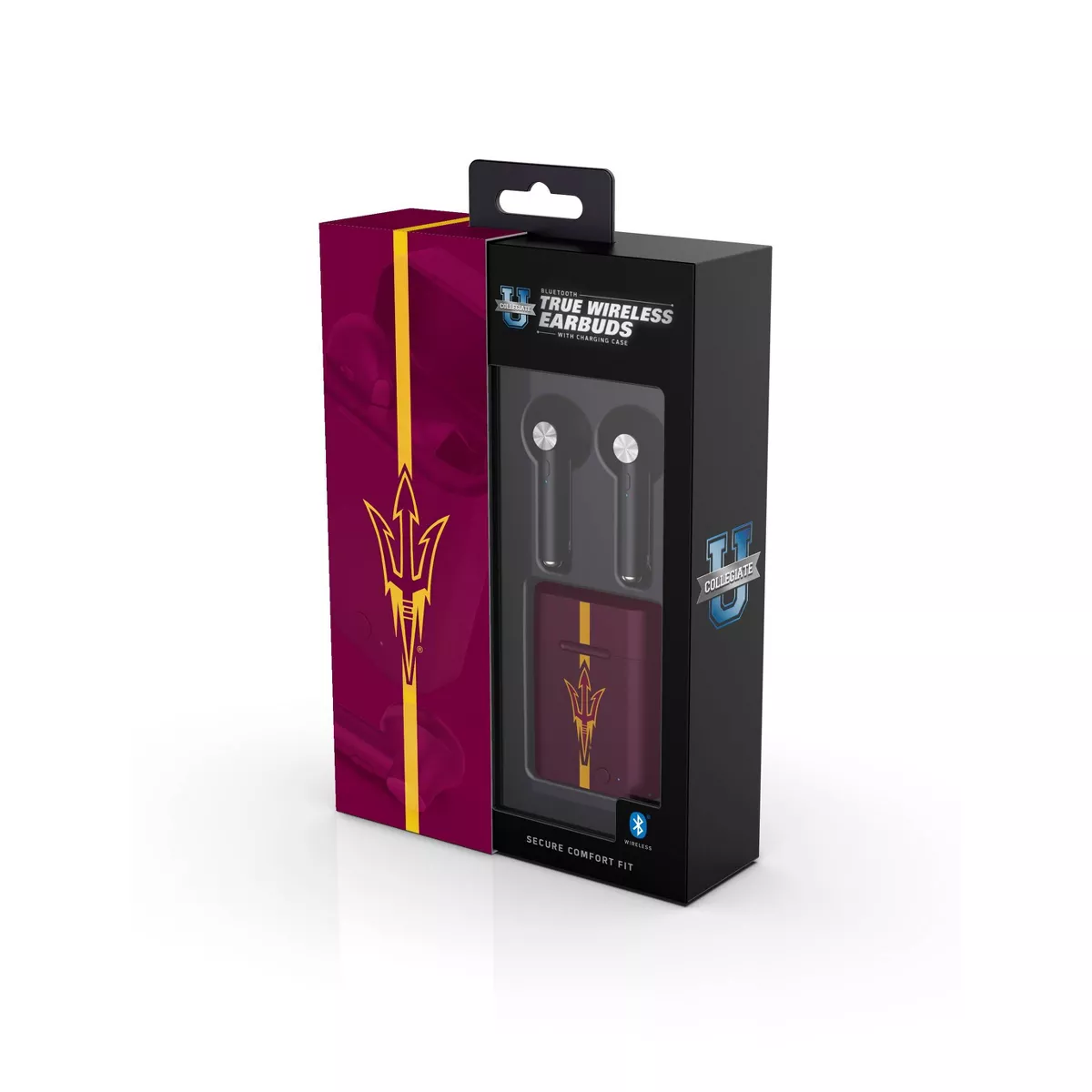 NCAA Arizona State Sun Devils True Wireless Bluetooth Stem Earbuds