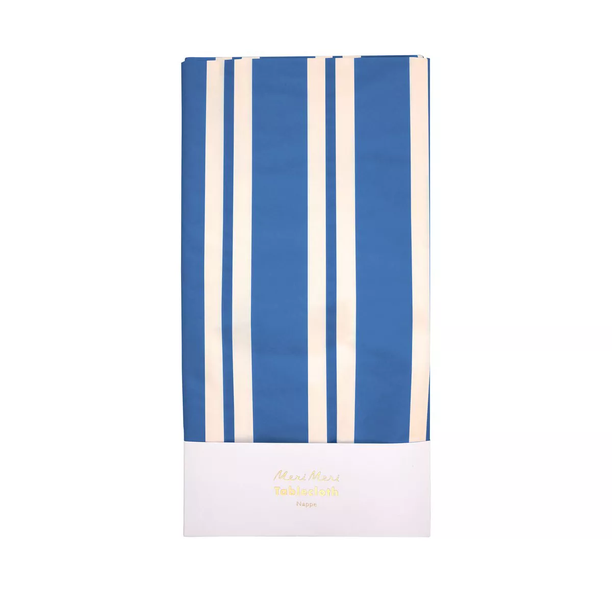 Meri Meri - Blue Table Cloth - Tablecloths, Runners and Throws - 1ct