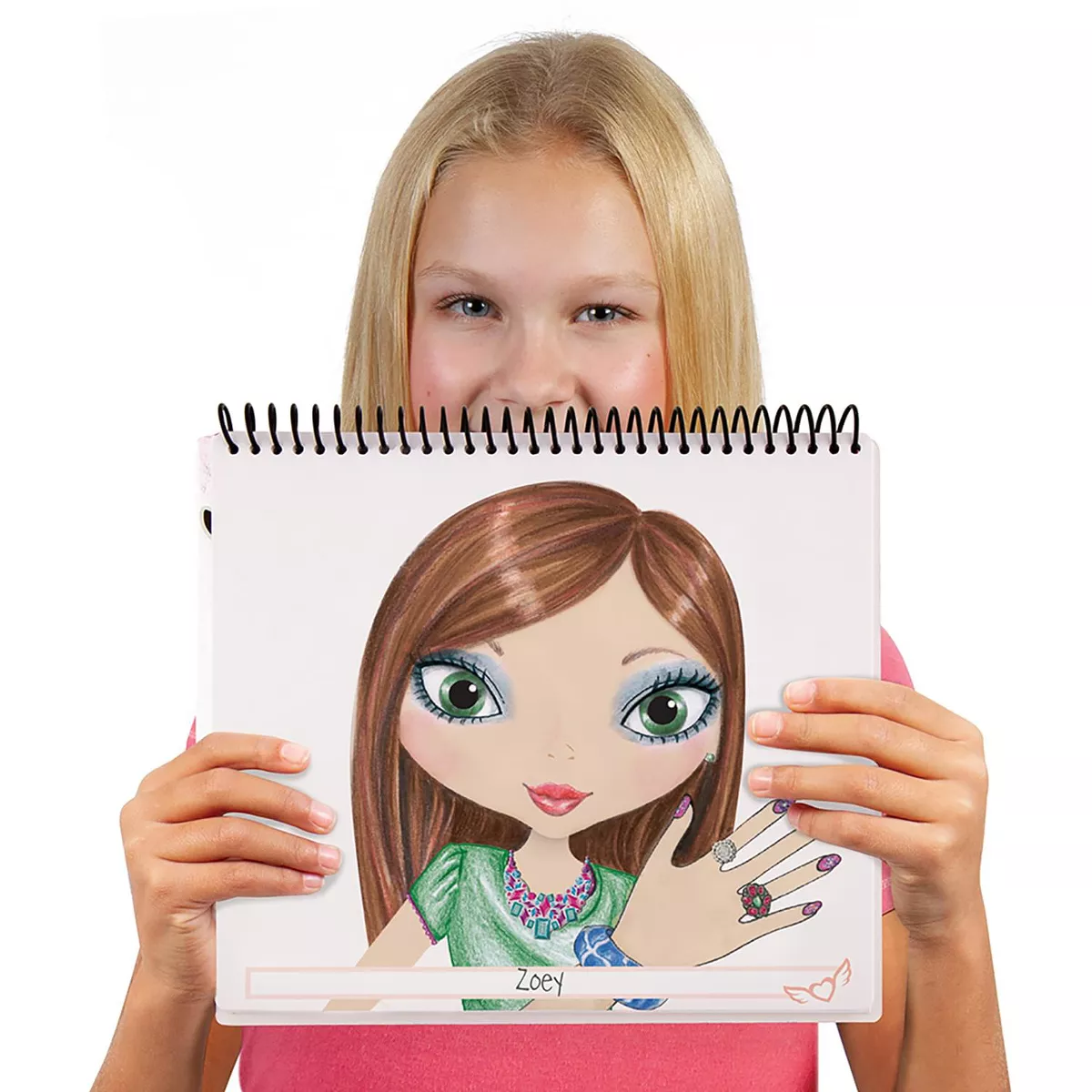 Fashion Angels Make-Up & Hair Design Sketch Portfolio Set