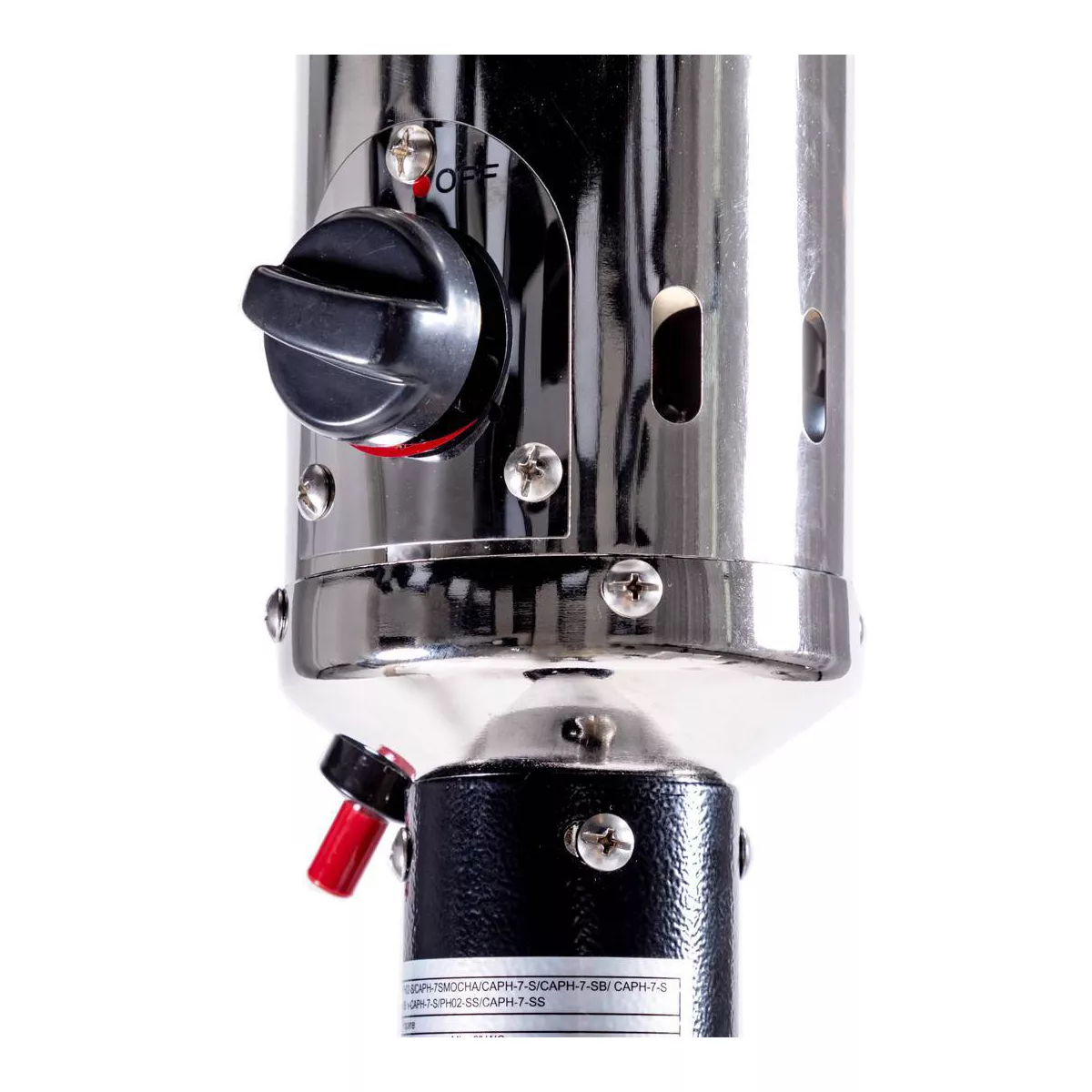Portable Outdoor Propane Patio Heater Hammered Black - Legacy Heating