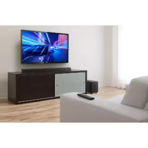 Philips 2.1 Soundbar Speaker Wireless Subwoofer, Remote Control, Bluetooth Streaming and HDMI ARC, Black (TAB5305/37)