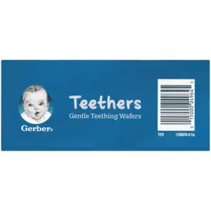 Gerber Teethers Strawberry Apple Spinach - 12ct/1.7oz Total