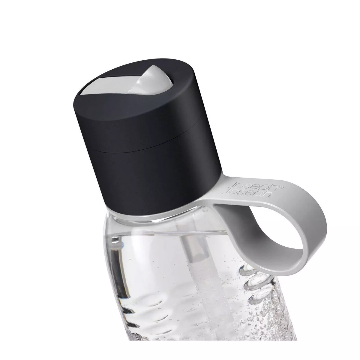 Joseph Joseph 25oz Dot Active Tracking Water Bottle with Carry Loop Gray