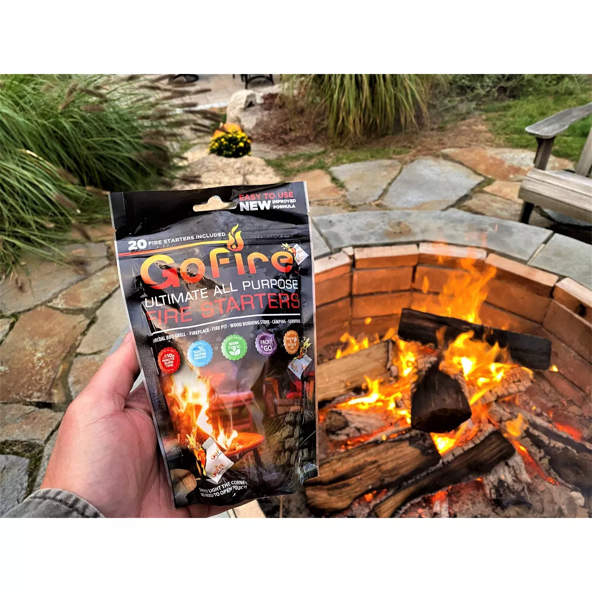 100ct Fire Starters Bag - GoFire