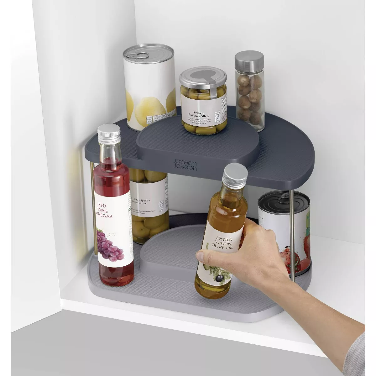 Joseph Joseph CupboardStore 2-Tier Rotating Organizer