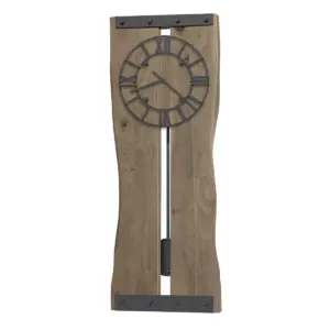 Howard Miller 620506 Howard Miller Zeno Wall Clock 620506 Natural Gray