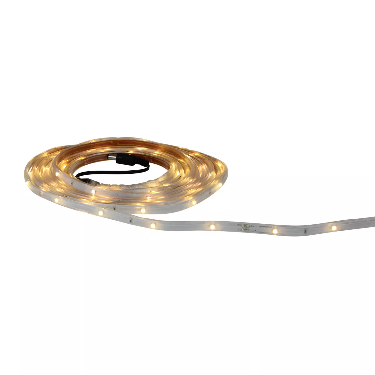 Northlight 18' Warm White LED Outdoor Christmas Linear Tape Lighting - White Finish