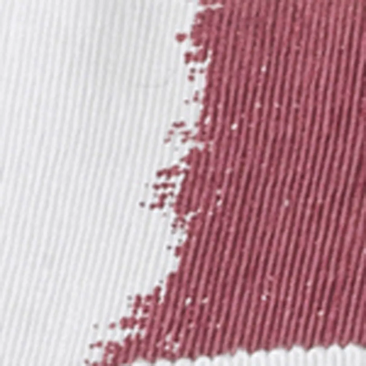 Ribbed Ombré Design Placemats Rouge (Set of 4)
