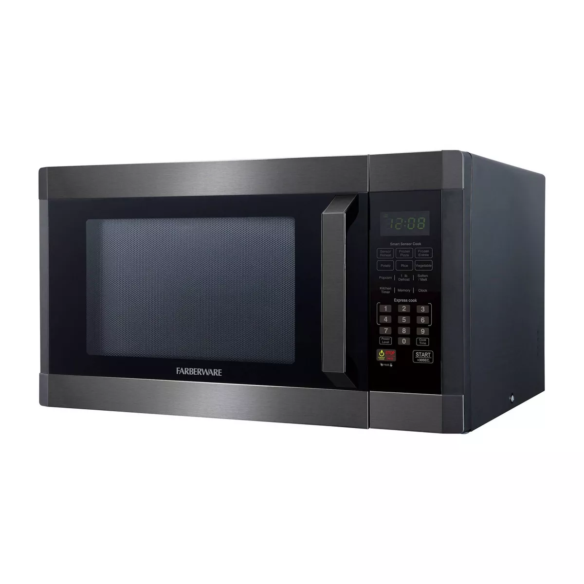 Faberware 1.6 cu ft Microwave Oven with Smart Sensor - Black