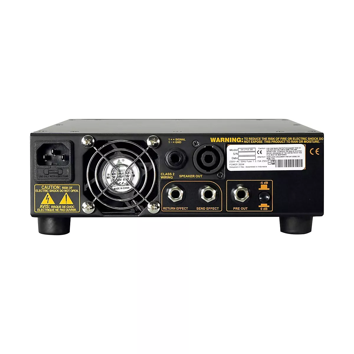DV Mark DV Little 250 GH Greg Howe Signature 250W Tube Hybrid Guitar Amp Head