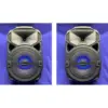Studio Z STZP-800 8-Inch Rechargeable Speaker Woofer with USB Music Stream (2 Pack)