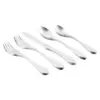 Knork 20 Piece Set 18/0 - Matte Silver