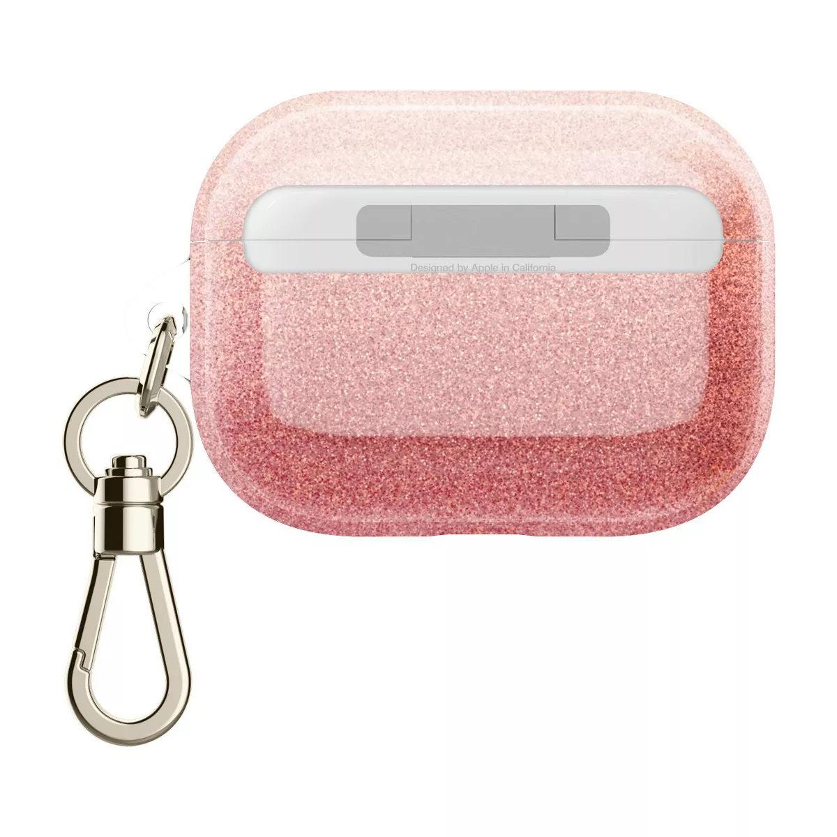 Kate Spade New York AirPods Pro Case - Ombre Glitter Sunset Pink