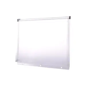 Staples Poly Zipper Pouch 3-Hole Punched Clear (26190) 862437