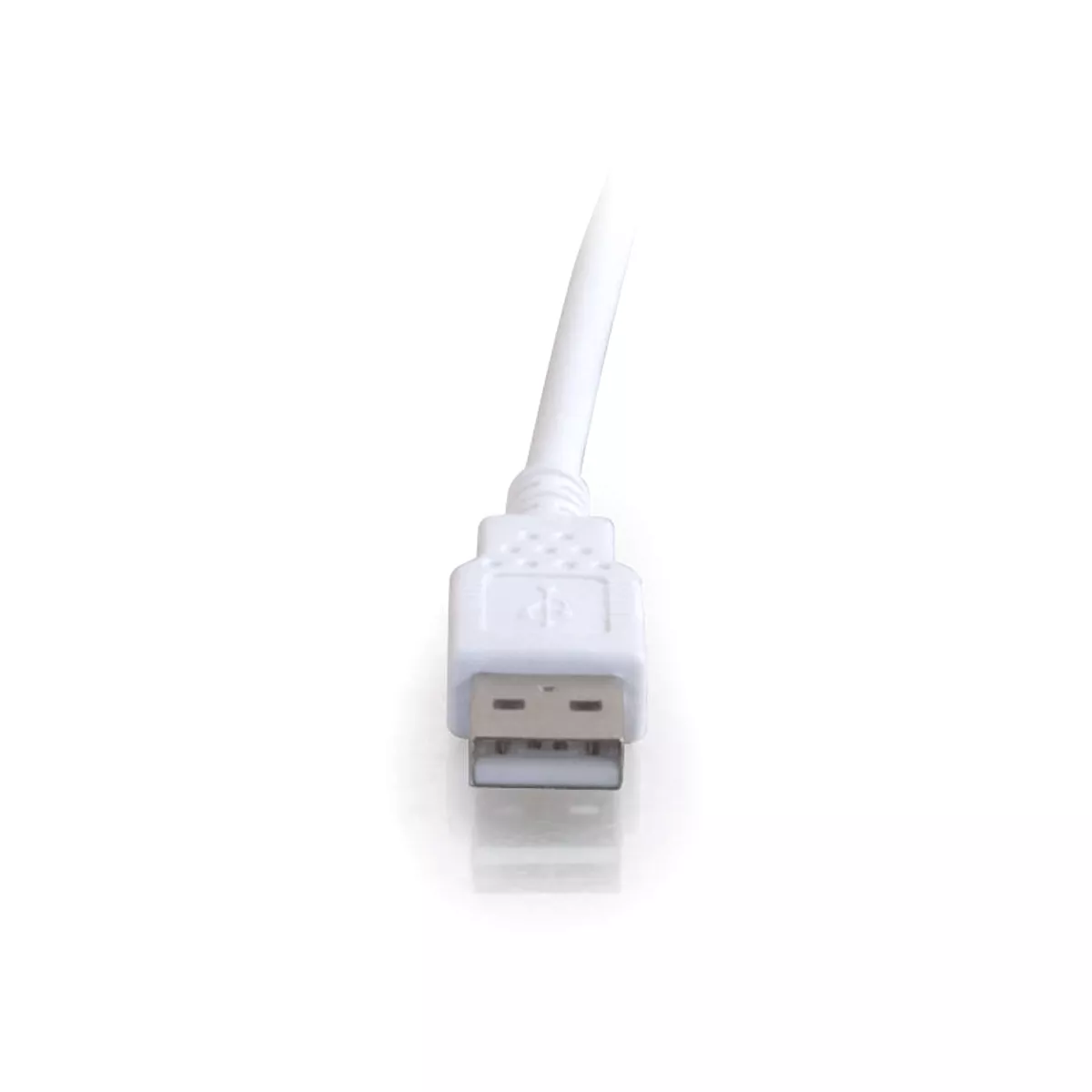 C2G 3m USB Extension Cable - USB 2.0 A to A - Male to Female - 10ft White - Type A Male - Type A Female - 9.84ft - White