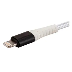 Monoprice AtlasFlex Series Durable MFi Certified Lightning to USB Type-A Charge & Sync Kevlar-Reinforced Nylon-Bra