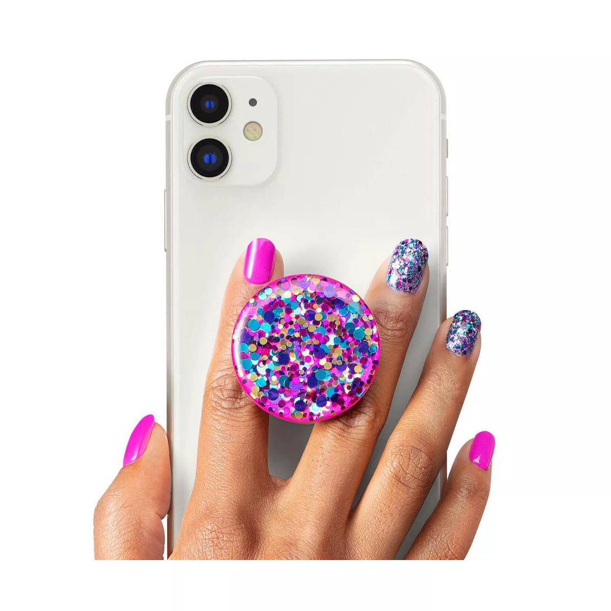 PopNails Premium with PopGrip - Confetti Party
