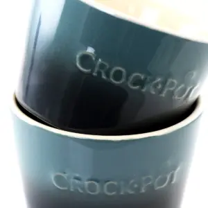 Crock Pot Artisan 2 Piece 8 Ounce Stoneware Ramekin Set in Blue