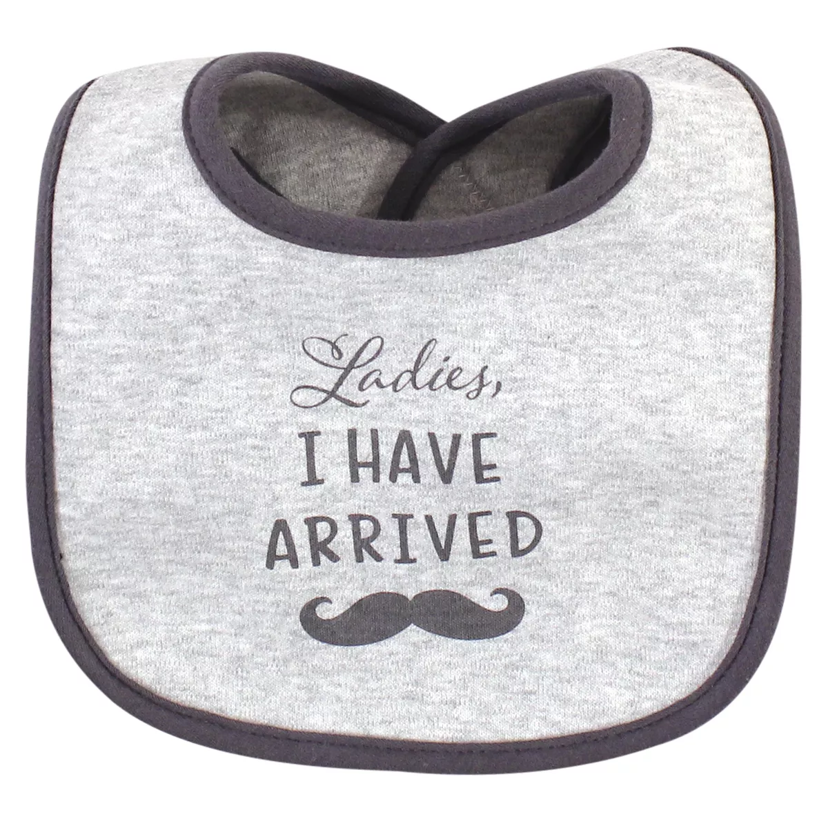 Hudson Baby Infant Boy Cotton Bibs 10pk, Ladies I Have Arrived, One Size