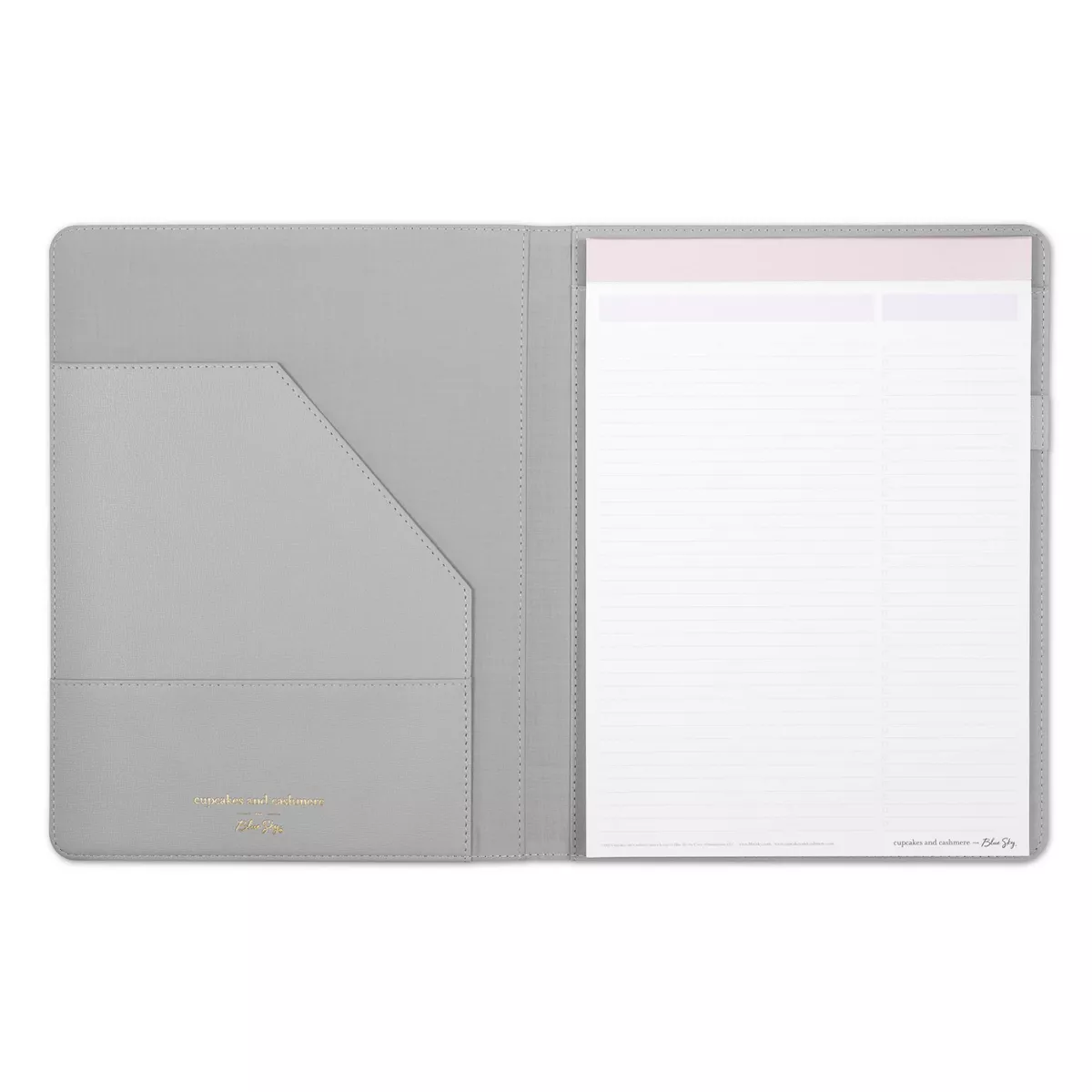 Gray Padfolio 8.5