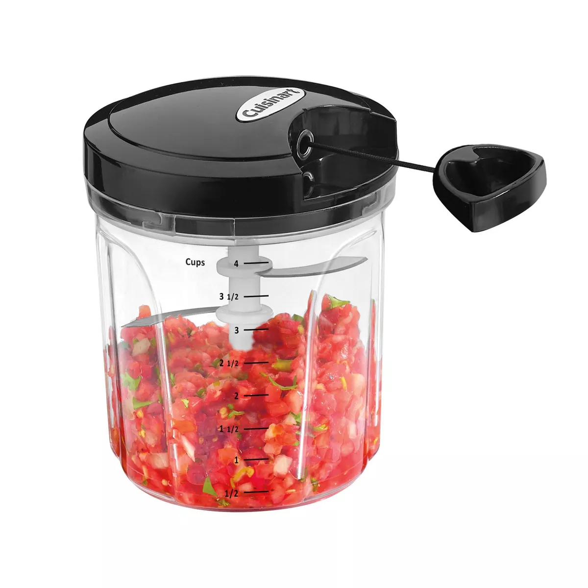 Cuisinart 4 Cup Black PrepExpress Manual Food Processor - CTG-00-PCH4TG
