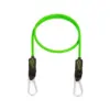 Bodylastics BLCOMP07 High Quality 5 Pound Full Body Anti Slip Resistance Clip Band Fitness Weight with Durable Patented Locks, Green