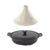 BergHOFF Ron 2Pc Tajine Set, Black