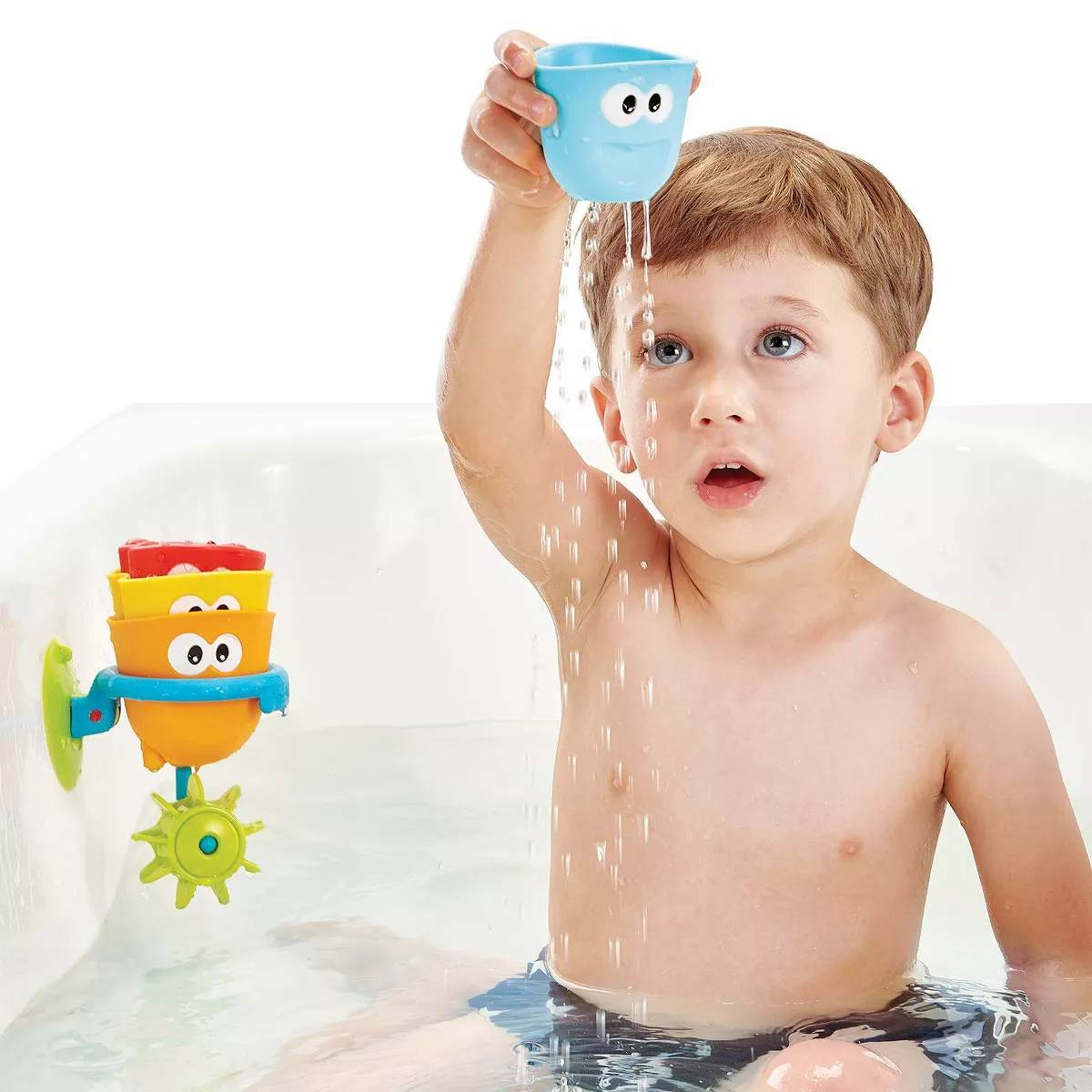 Yookidoo Fill 'N' Spill Action Cups Bath Toy