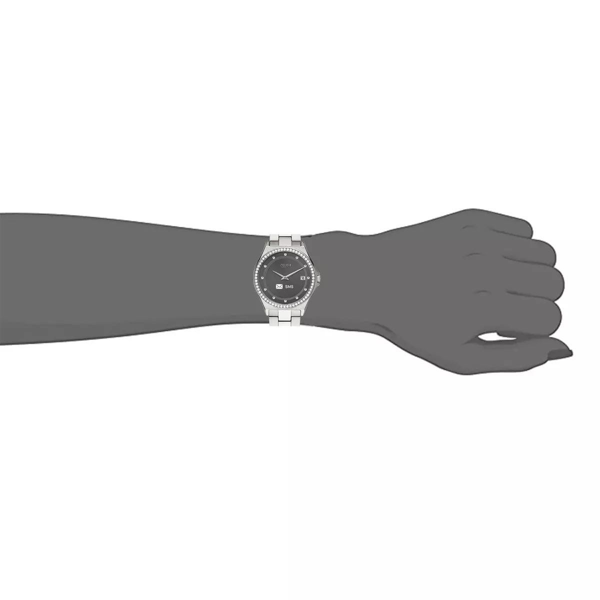 iTouch Connected - Silver Metal Strap