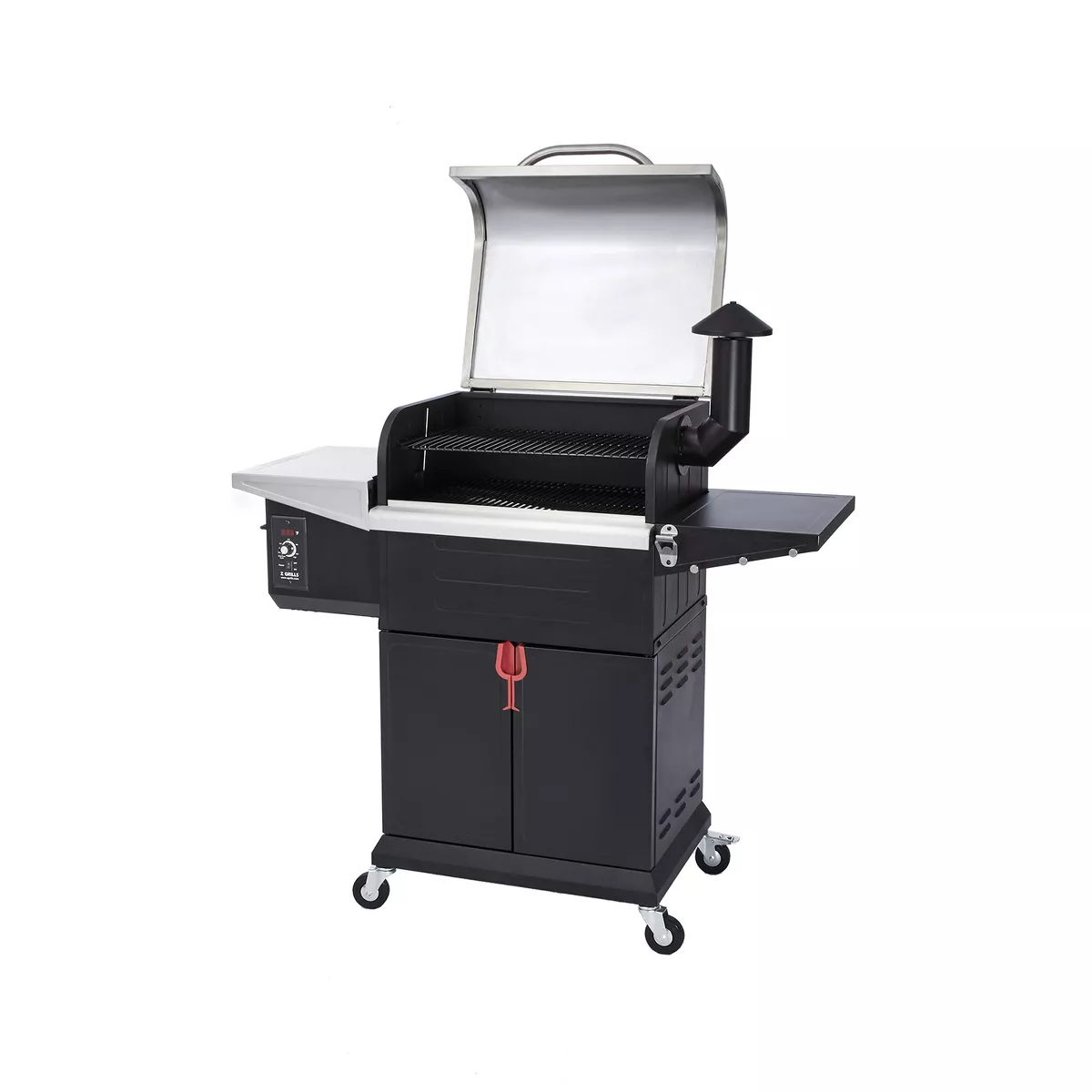 Z GRILLS ZPG-L600E 8 in 1 Wood Pellet Portable Steel Constructed Grill Smoker for Outdoor BBQ Cooking with Digital Temperature Control, 573 Sq In