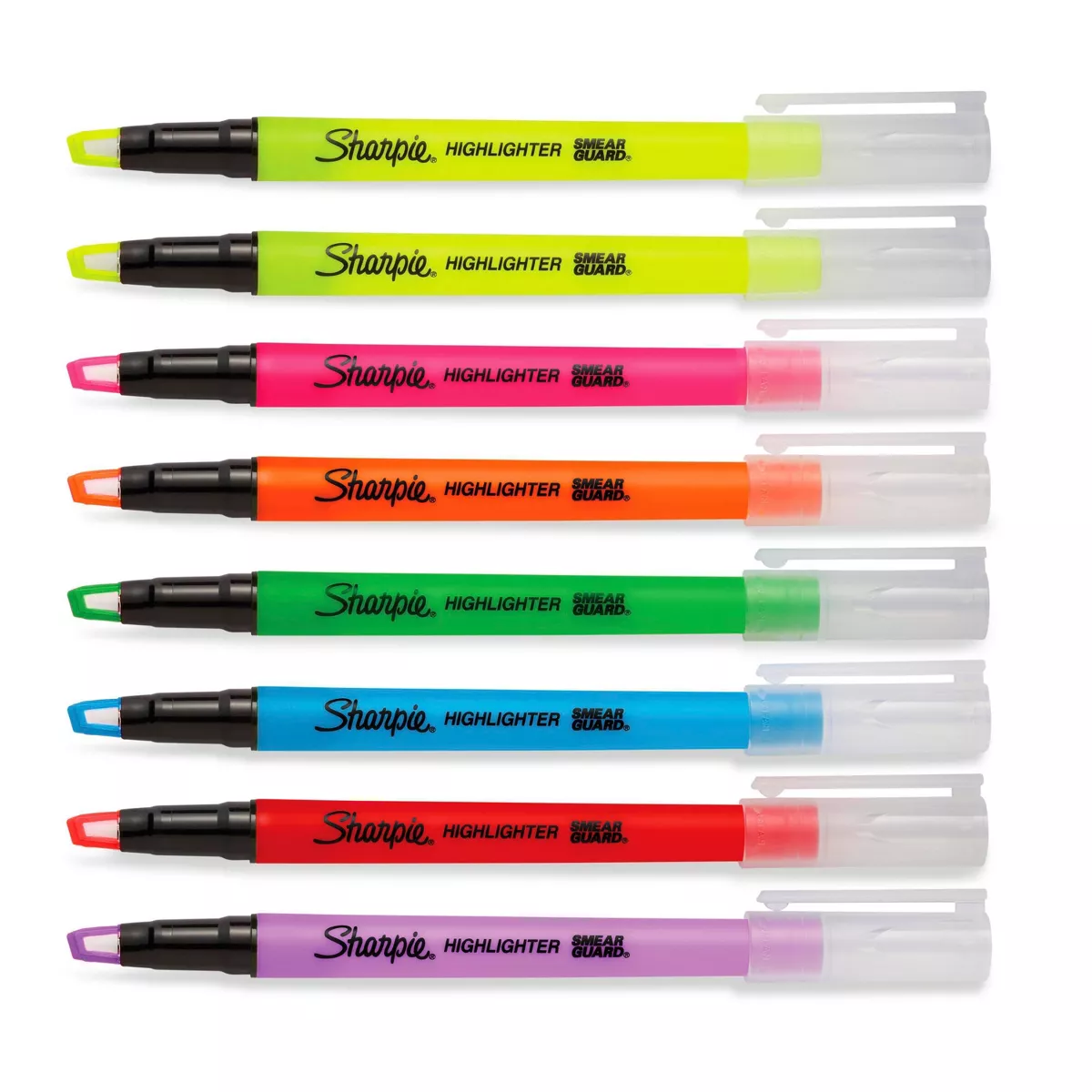 Sharpie 12pk Highlighters Clearview Chisel Tip Multicolor