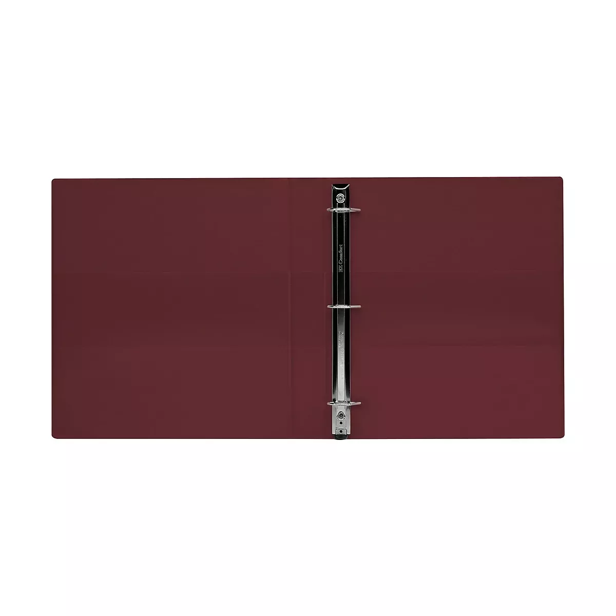 1" Staples Heavy-Duty Binder with D-Rings Maroon 976047