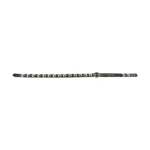 Jodi Head M-Star Concho Guitar Strap Black, Black Binding
