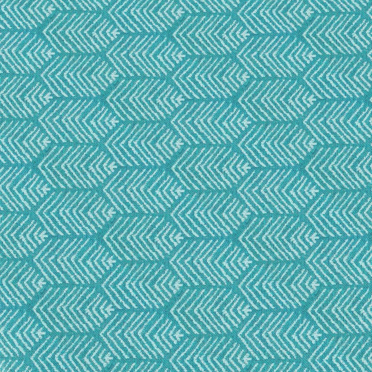 9' Sugar Chevron Round Patio Umbrella DuraSeason Fabric™ Aqua - Threshold™