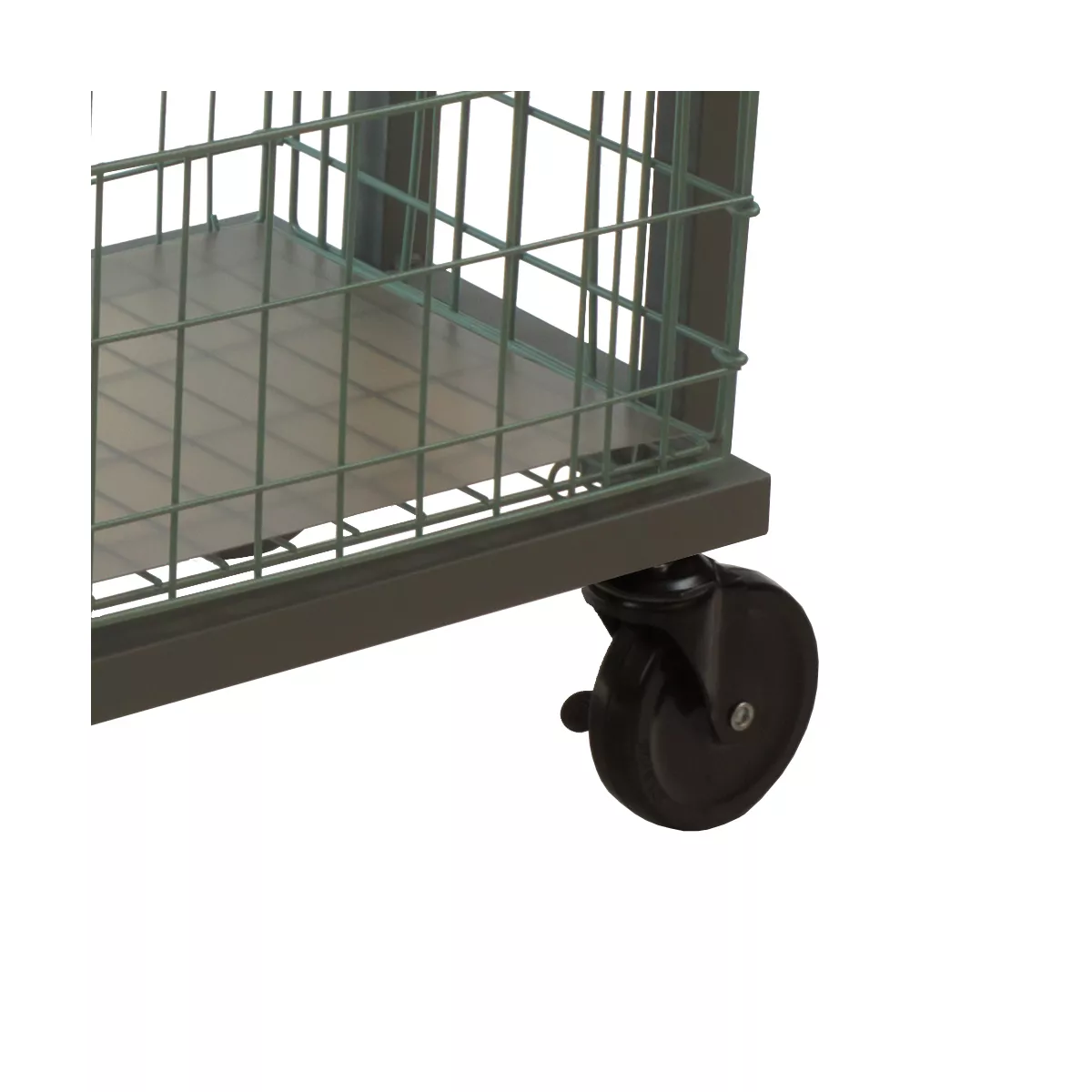 Cart System with wheels 3 Tier Green - Atlantic