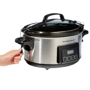 Hamilton Beach 6qt Programmable Cooker - Silver