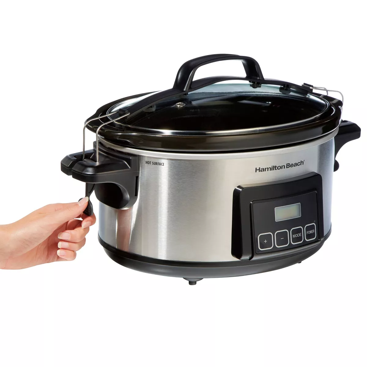 Hamilton Beach 6qt Programmable Cooker - Silver