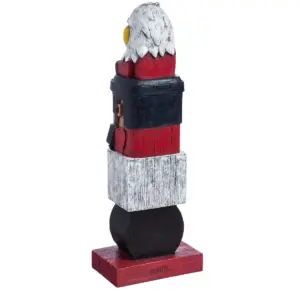 Evergreen Team Sports America NHL Washington Capitals Tiki Totem, Team Colors, One Size
