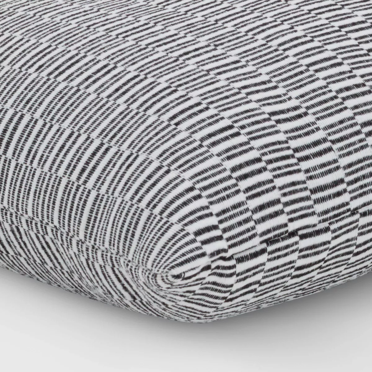 2pc Geo Weave Throw Pillow Set DuraSeason Fabric™ Gray/White - Project 62™