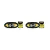 Pyle PLG41.3 4 x 10 Inch 3 Way 300 Watt Car Vehicle Audio Stereo Coaxial Speakers Sound System Kit, Pair, Yellow (2 Pack)