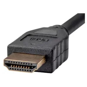 Monoprice High Speed HDMI Cable - 10 Feet - Black | 4K@24Hz 10.2Gbps, 30AWG, CL2 - Commercial Series
