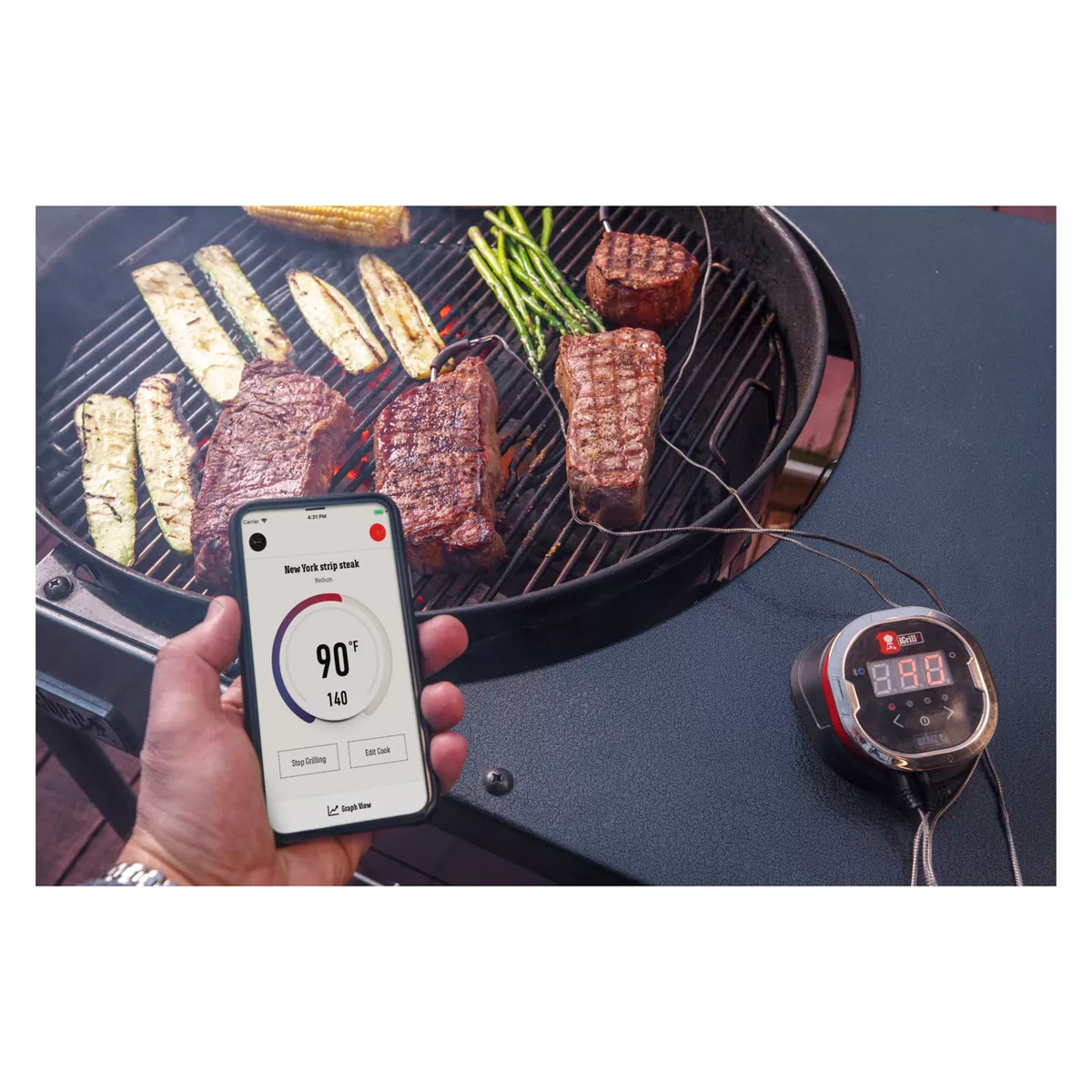 Weber iGrill 2 Digital Bluetooth Thermometer