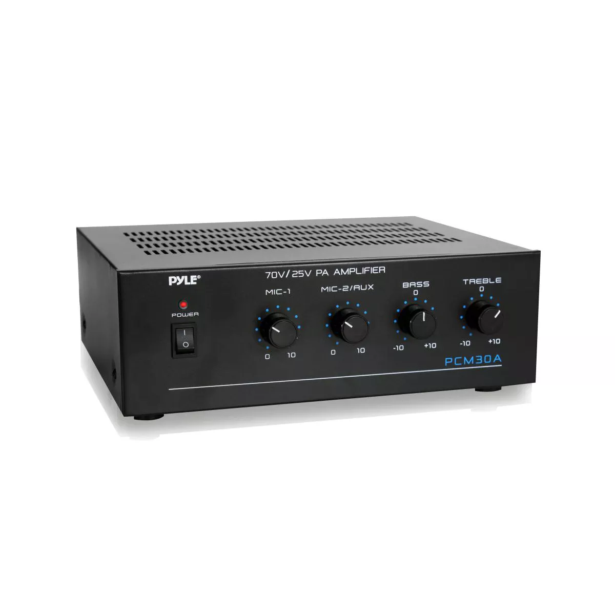 Pyle Home PCM30A Powerful 500 Watt Max Power Wireless Bluetooth PA Speaker Amplifier Amp Receiver Box Home Audio System with Remote Control